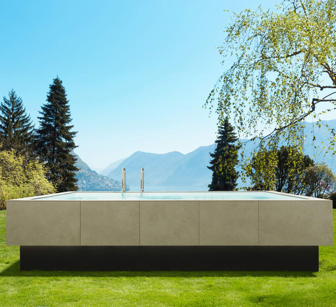 Piscina a skimmer